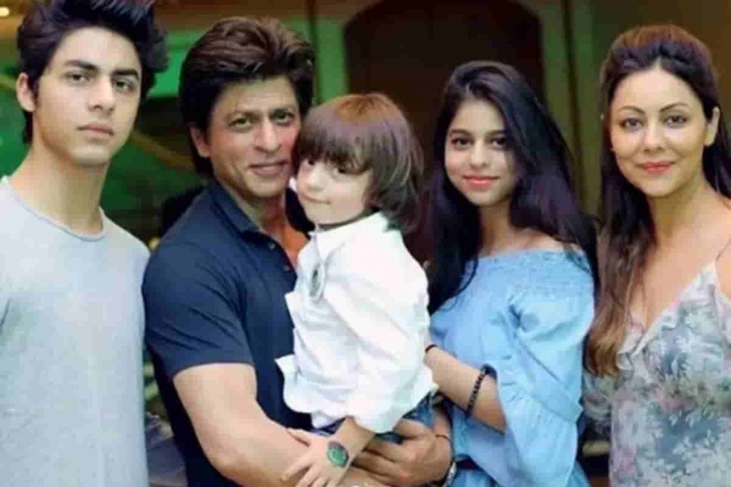 shah rukh khan family photo